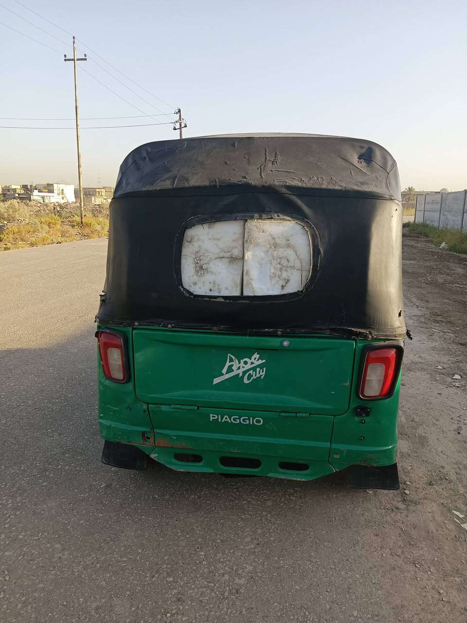 مراوس بكيا بستا بريجو انطي فرق 
السلام عليكم تكتك بياجو موديل 19 محرك tvs 26 التكتك حيل نضيفه اخت الجديده وكلشي بيها شغال كهربائيات امامي وخلفي اشاير بك اسطاب تخم تاير جديد ويل حديث تكتك كبل لشارع خير من الله محرك ما تسمع صوته السعر  راسلني خاص او واتساب او اتصل ‏‪***********‬‏ ،🔥
