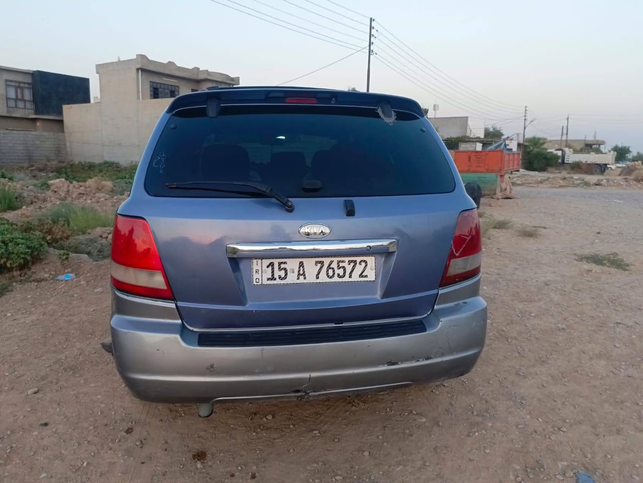 سورنتو موديل ٢٠٠٥ رقم انبار دولي  صبع عام بيها ضرر صفحه كير محرك بطه درجه اولى للبيع او مراوس حسب القناعه السعر ٦٥ مكان السياره كركوك ***********
