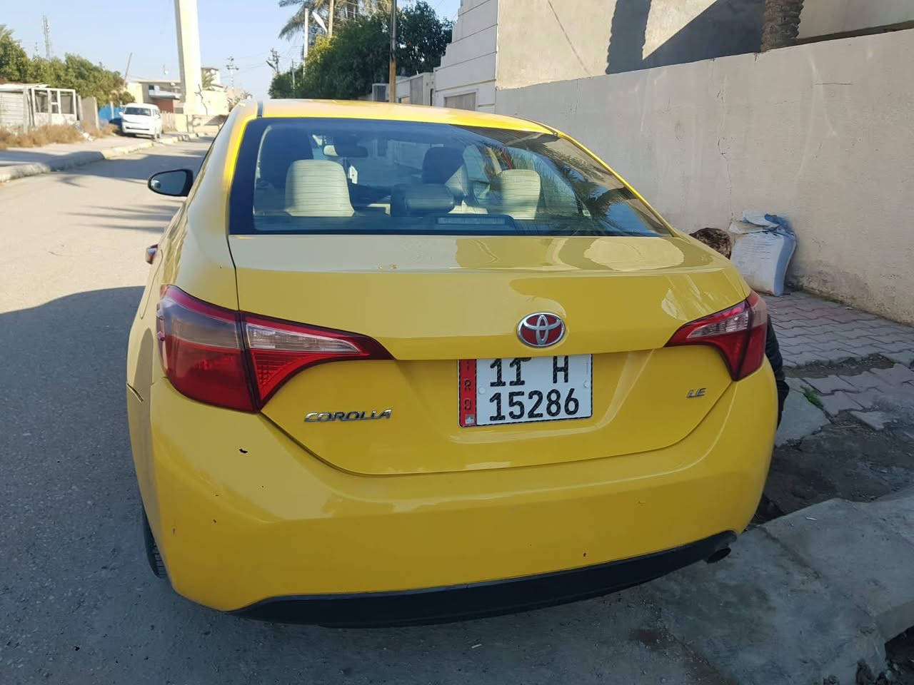 كورلا ٢٠١٩ • LE • ضرر خلفي مصبوغ