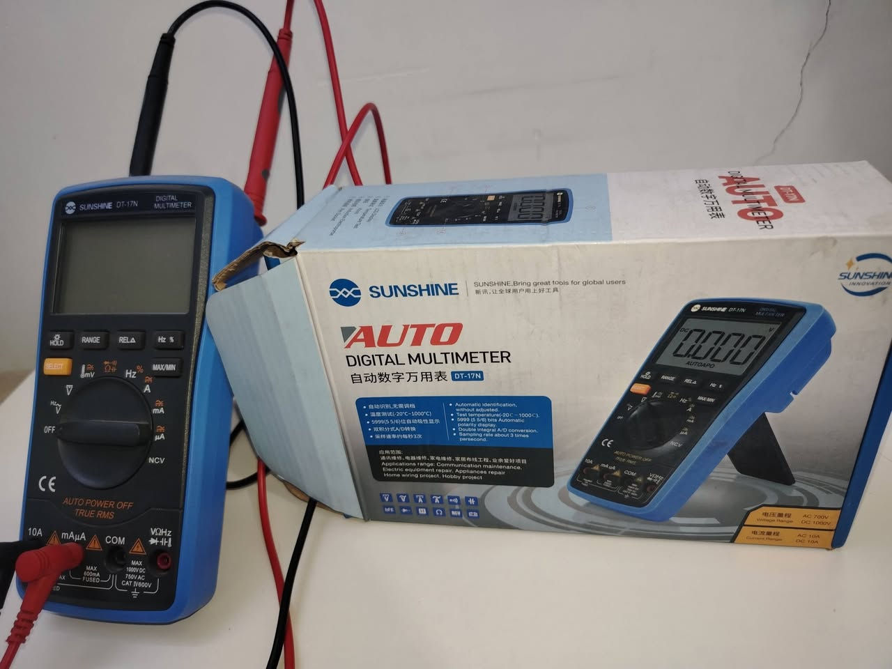 ملتيميتر DT-17N • بورسبلاي P3 • شاحن وايرليس WLX-X9A