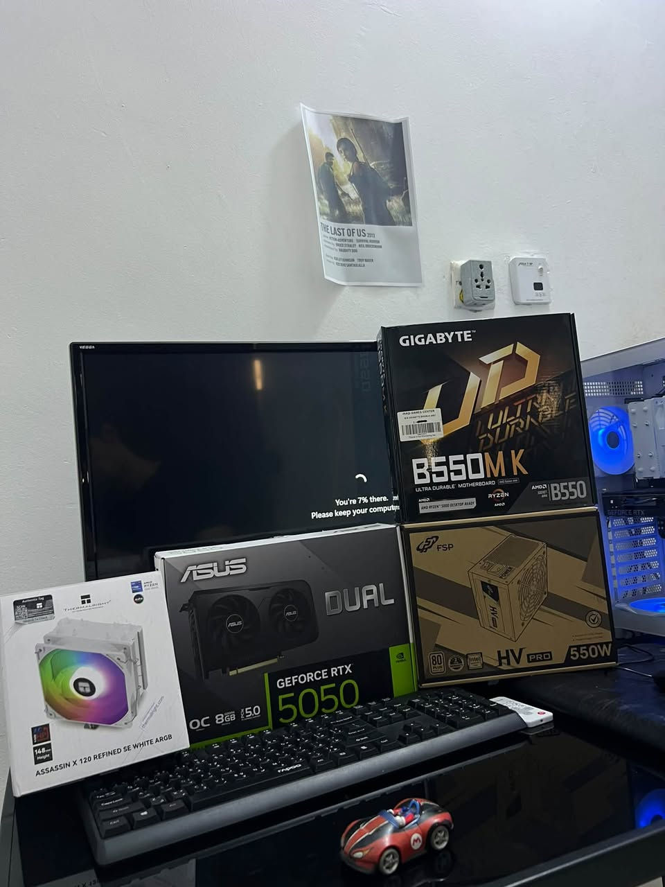 تجميعة • رايزن ٥ ٥٥٠٠ • RTX 5050 ٨GB