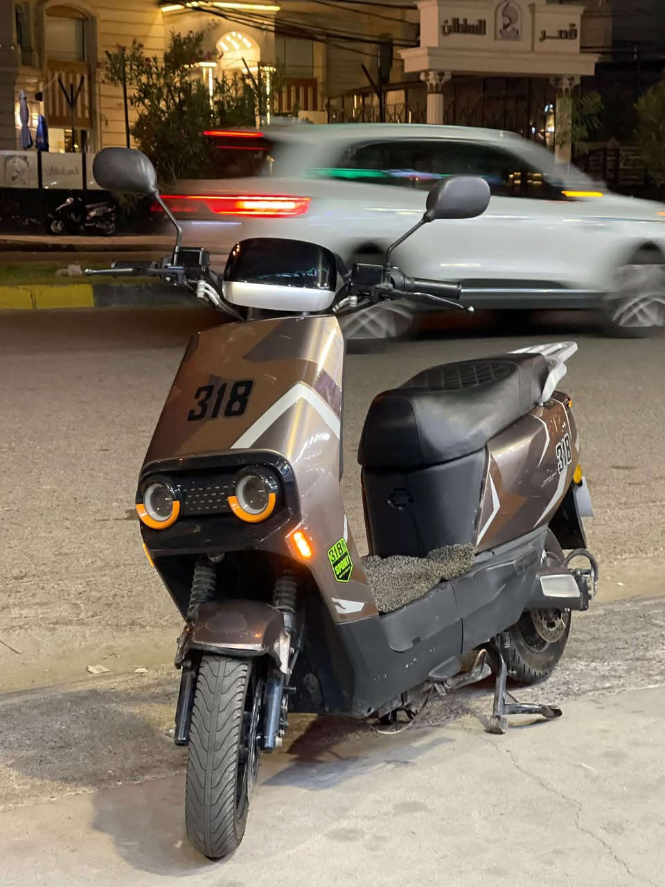 للبيع دراجة شحن 318
نضيفة حيل ومرتبة مستخدمها ٣ اشهر بس وما ناقصها اي شي  

سرعة شرط تعبر ال ٦٥ يعني احسن من البزون  

الشلعة مالها حيل حلوة🧡

اخوان الدراجة ما بيها اي نقص شرط تشغل وتمشي وافحص  وين ما يعجبك  

سعرها مناسب  690 بس وبيها مجال للطيبين 

الشراي فقط يتصل ***********  

عنواني حي المصارف
