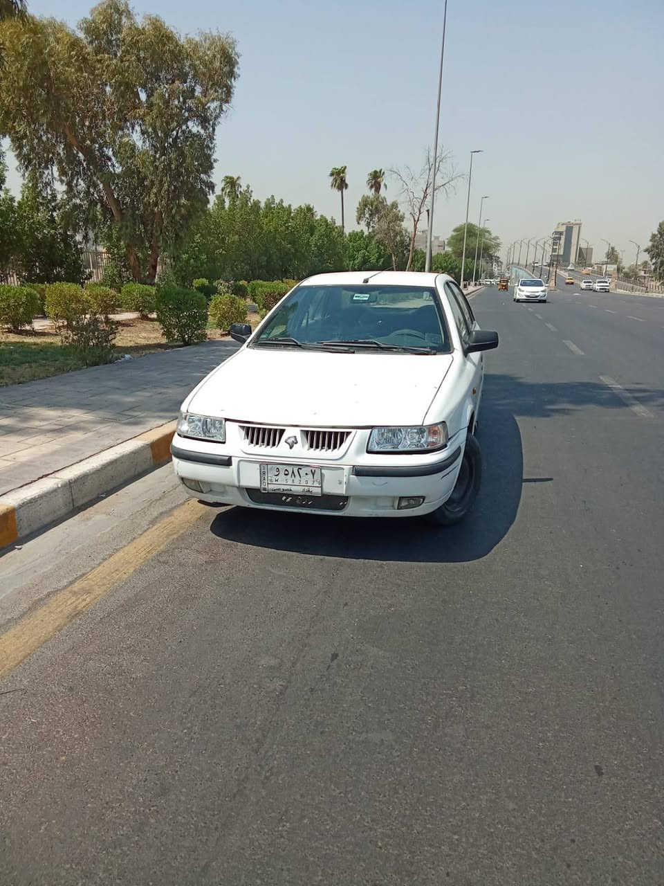 سيارة سمند بيضاء موديل ٢٠٠٩ رقم بغداد ، تبديل بنيد ودعامية ، الموقع بغداد الوزيرية، باسم المالك السعر ٣٥$ .تلفون  ***********
