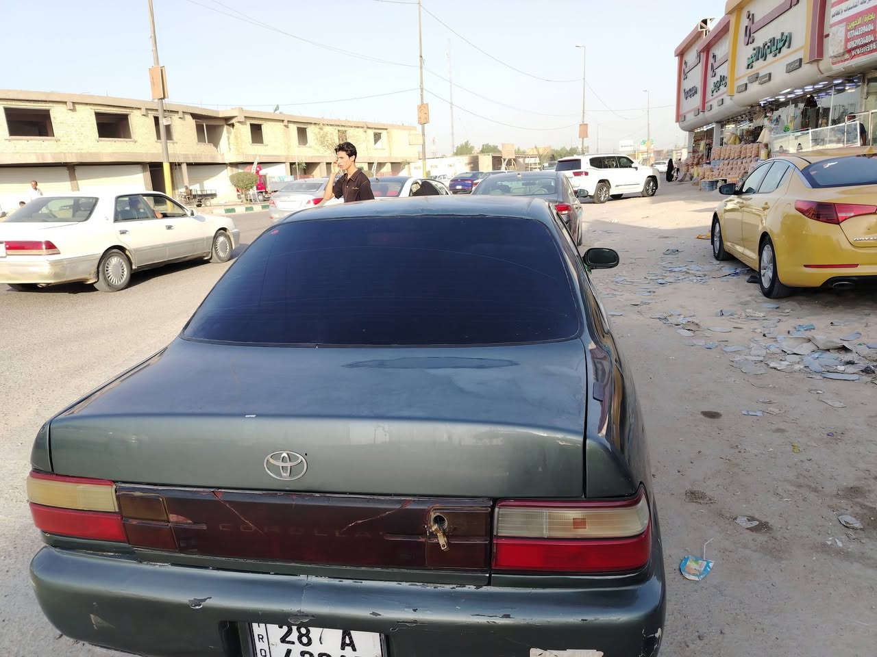 السلام عليكم كورلا 94 نجف انكليزي مكفوله من الكص والعيب الشرعي والغرامات والأصوليات
محرك وكير زينات كهربائيات شغاله حددايه زينه
مكاني نجف ابوصخير السعر 37وبيه مجال 
***********

