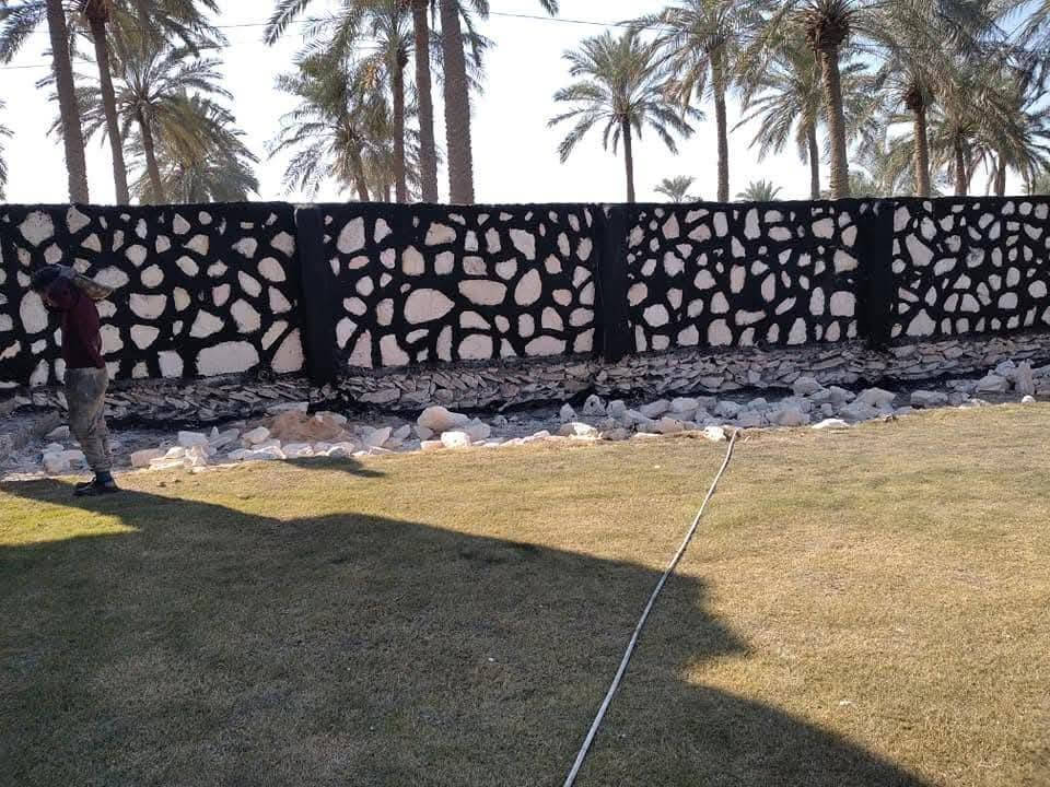 أعمال حجر • ديكور حجري • الحمزة الغربي