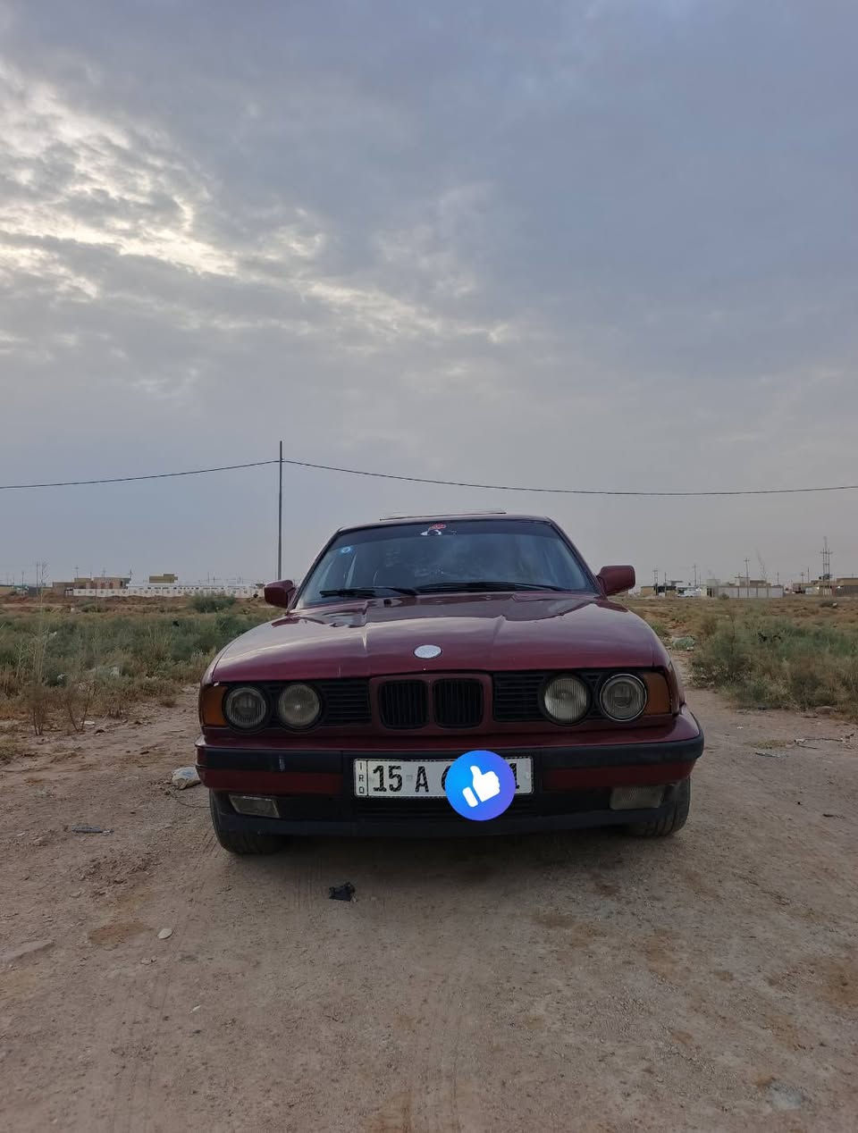 بي إم دبليو • ١٩٩١ • تايرات جدد