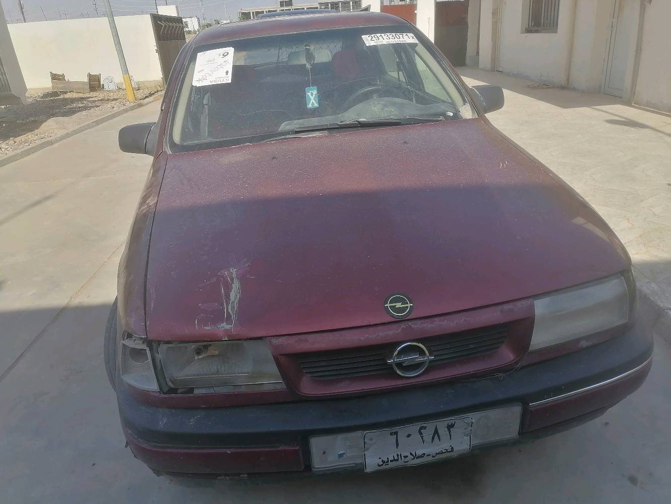 اوبل فكترا فحص صلاح دين  المكان تكريت القادسيه سعر 18 وبيها مجال رقم ***********