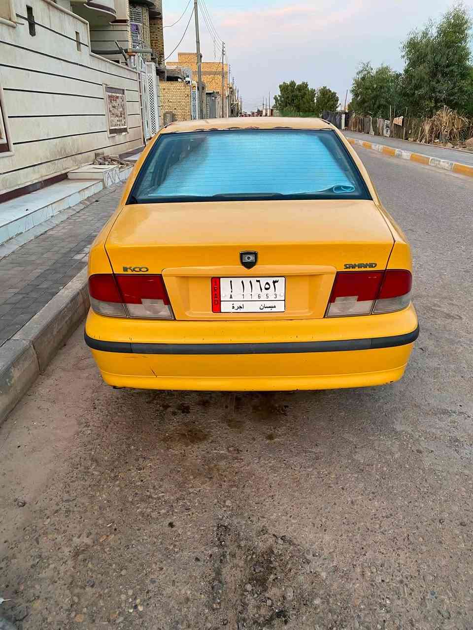 لسلام عليكم للبيع سياره سمند موديل 2011 تكسي السياره مكينتها تنقص وسنويتها صاقطه ب19 عليها هيئه 400 ذني ينزلن من السعر السياره حلوه وماابيها لاضربه ولا صبغ راعيها. موجود بالعماره السعر 23 ورقه او مراوس بطيبه اي استفسار على الخاص او *********** مكاني ميسان قضاء الميمونه
