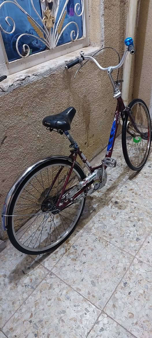 يا الله سلام عليكم بنات شباب عندي بايسكل بناتي للبيع
بايسكل هيرو بناتي ياباني لون ماروني المميز بايسكل نضيف جدا  شادتله تاير وجوب جدد سرج جديد وجرص جديد بريك امامي جديد سعره 50 الف وبي مجال بسيط جدا 

مكاني بغداد حسينيه مال راشديه *********** 

مكلفه بلنشر لشراي يتفضل وتساب
