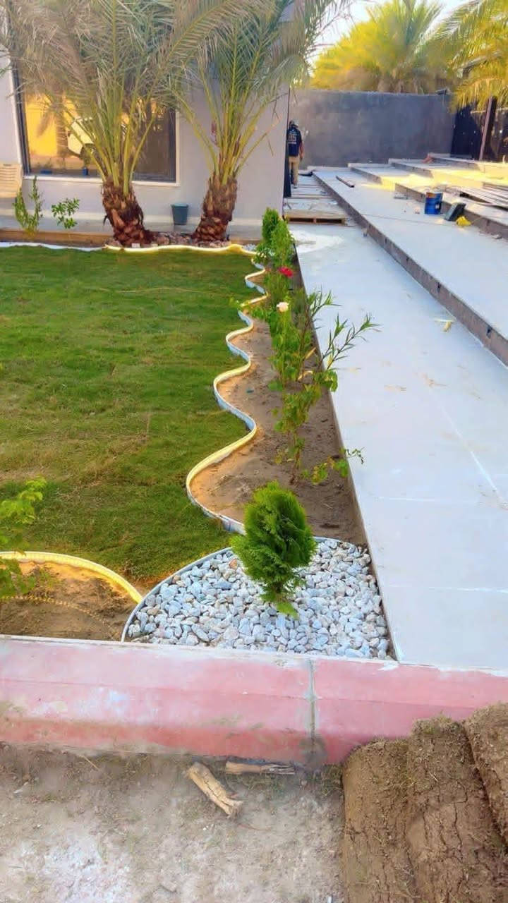 *********** تصميم وترتيب وزراعه الحدائق المنزلية وبناء النافورات
