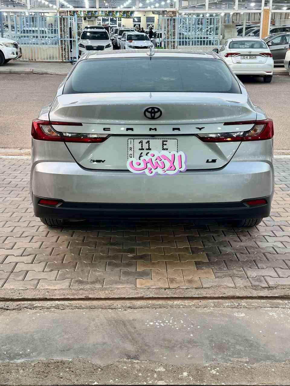 السلام عليكم كامري 2025 امريكي هايبرد ماشيه 17 ميل رقم بغداد ***********
