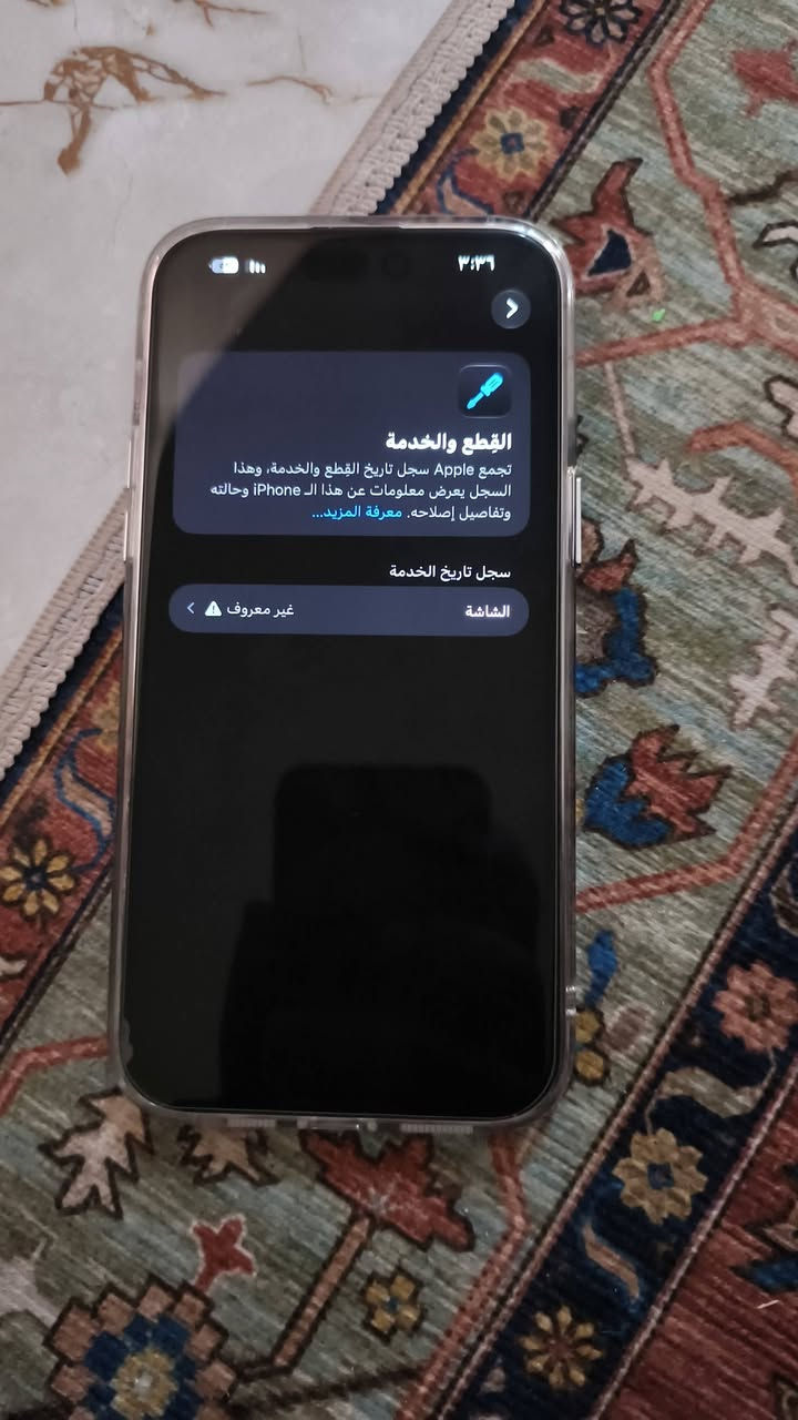 ١٤ برو ماكس • شاشة اصلية مبدلة • بطارية ٨٢٪