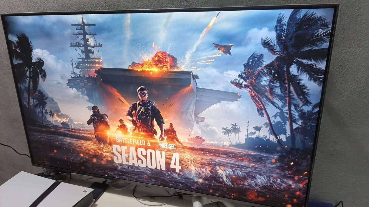 📺 55 بوصة
موديل q80006ld
🔥 4K UHD
⚡ 60Hz
🧠 α5 Gen5 AI Processor 4K
🎮 ALLM وHGiG وGame Optimizer
🌐 webOS + ThinQ AI
🎙️ Magic Remote
HDR10 / HLG �
شاشة الجي حجم ٥٥ نظيفة كلش 
مكاني نجف وهذا رقمي ***********
سعره ٥٠٠ وبيه مجال
