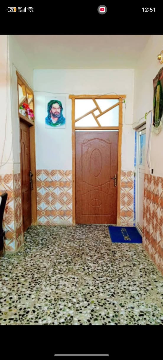 سلام عليكم ورحمة بيت للبيع مساحه 200متر مكان جسر ديالى شهيلات بي غرفتين كبار وصاله وستقبال وثنين مناور وحمام ومطبخ جبير  وحديقه وكراج سياره سعر ٧١ وبي مجال لاتصال على هذا الرقم ***********

نص مكتوب في الصور:
- الأربعاء
- ٦:٠٣ م الأربعاء