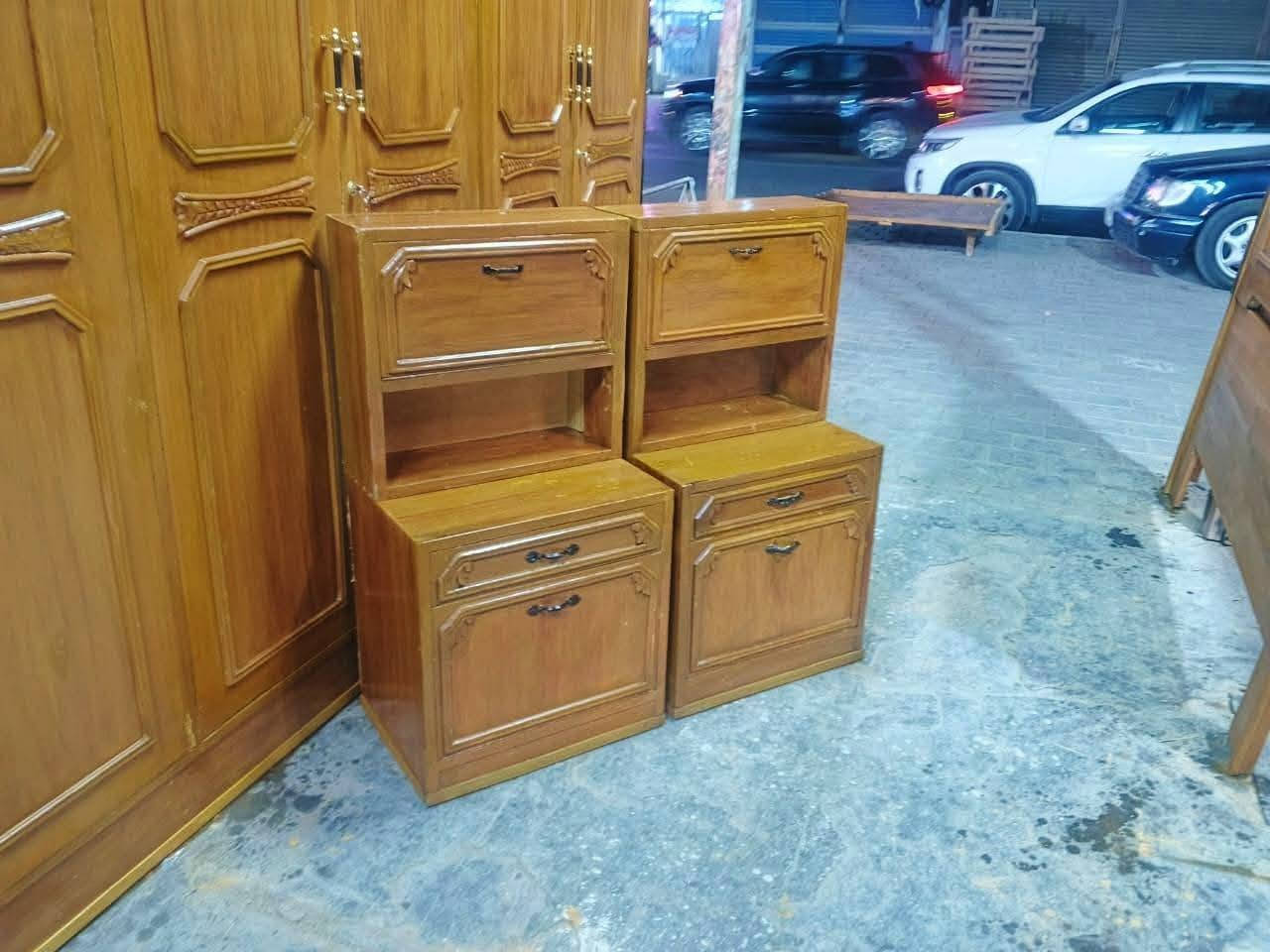 غرفه صاج تكمه 6ابواب للبيع مستخدم نظيف 
سعر مناسب 
عنوان بغداد توصيل اكو 
دز صوره واتساب وتدلل 🌷 رابط واتساب 👇 
https://wa.me/9647774836138
أو الاتصال بالخط//‏‪+964 777 483 6138
