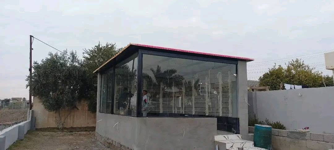 جلسات شتوية • جلسات زجاجية • مواد درجة اولة