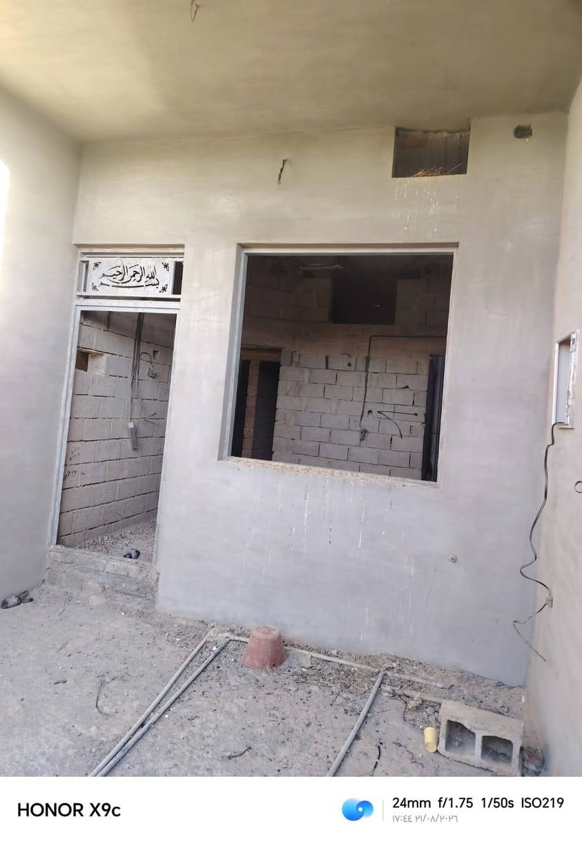 🏠 بيت للبيع – فرصة ممتازة

📍 الموقع: خلف غسل لؤلؤة
📐 المساحة: 120 متر
🏡 البيت ناقص فقط بياض وكاشي
💡 كهرباء متوفرة
💧 ماء متوفر
🚰 مجاري متوفرة
📄 الأوراق: زراعي

📞 للاستفسار والتفاصيل:
***********

☎️ خابر، وتدلل

