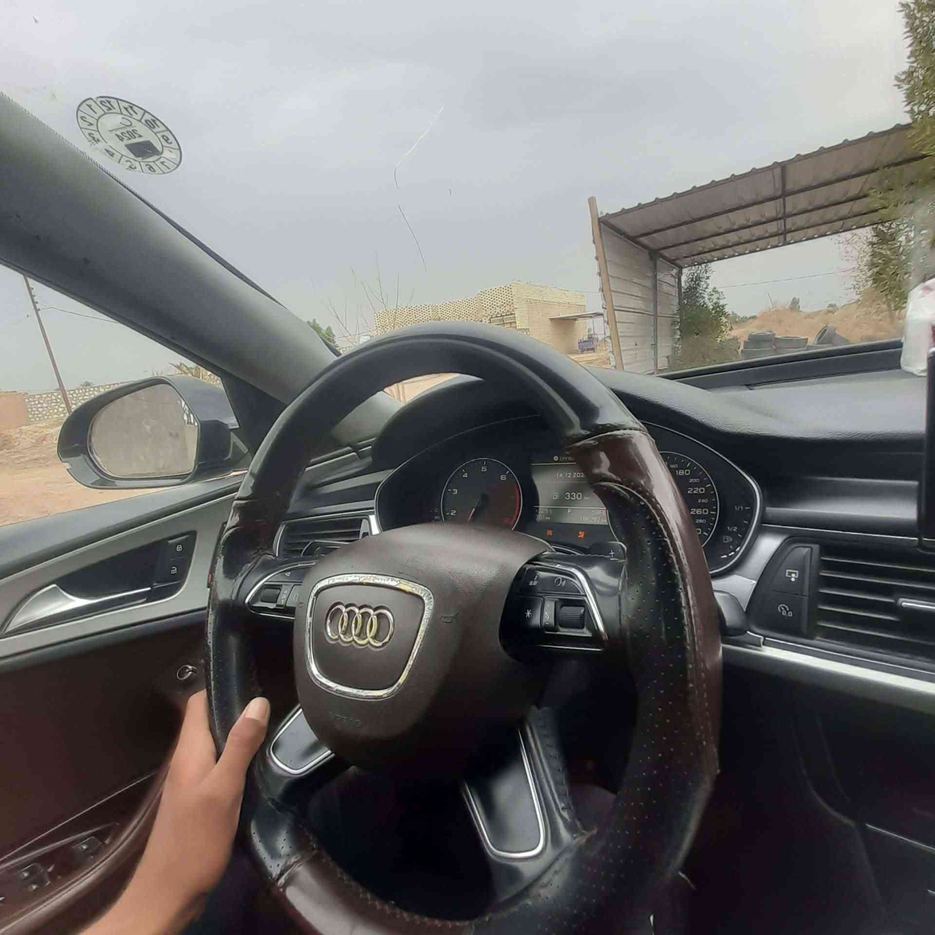 اودي A6خليجي محرك 2000تيربو مستعجل على البيع موديل 15 هاذه رقمي *********** رقم اربيل
