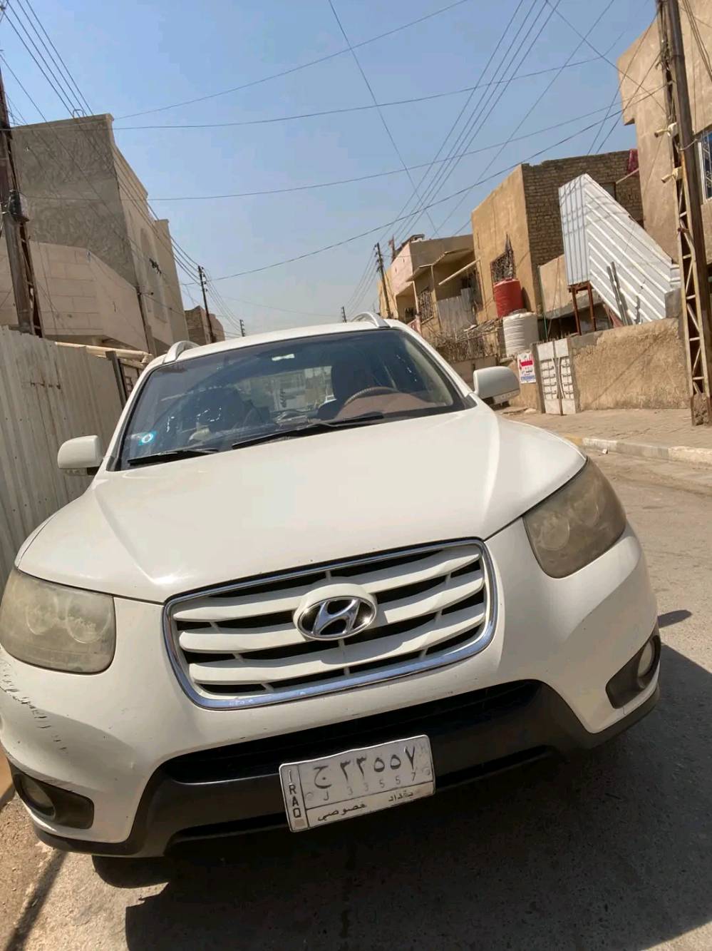 سلام عليكم سنتافي 11 خليجي  مكفوله مابيه كل صبغ
سياره بسمي تحويل مباشر. رقم بغداد 
  بصمه وفتحه
 وتحكم استيرن
 واشاير بالمري وكشن كهربائي
 فتحه السياره
 مكينه 6 سلندر  وسياره جديد خير من الله
سياره بيهى رصعتين بل جهى الي بص السايق
مكان سياره بغداد
 سعره 160 وبيه مجال لطيبين
***********