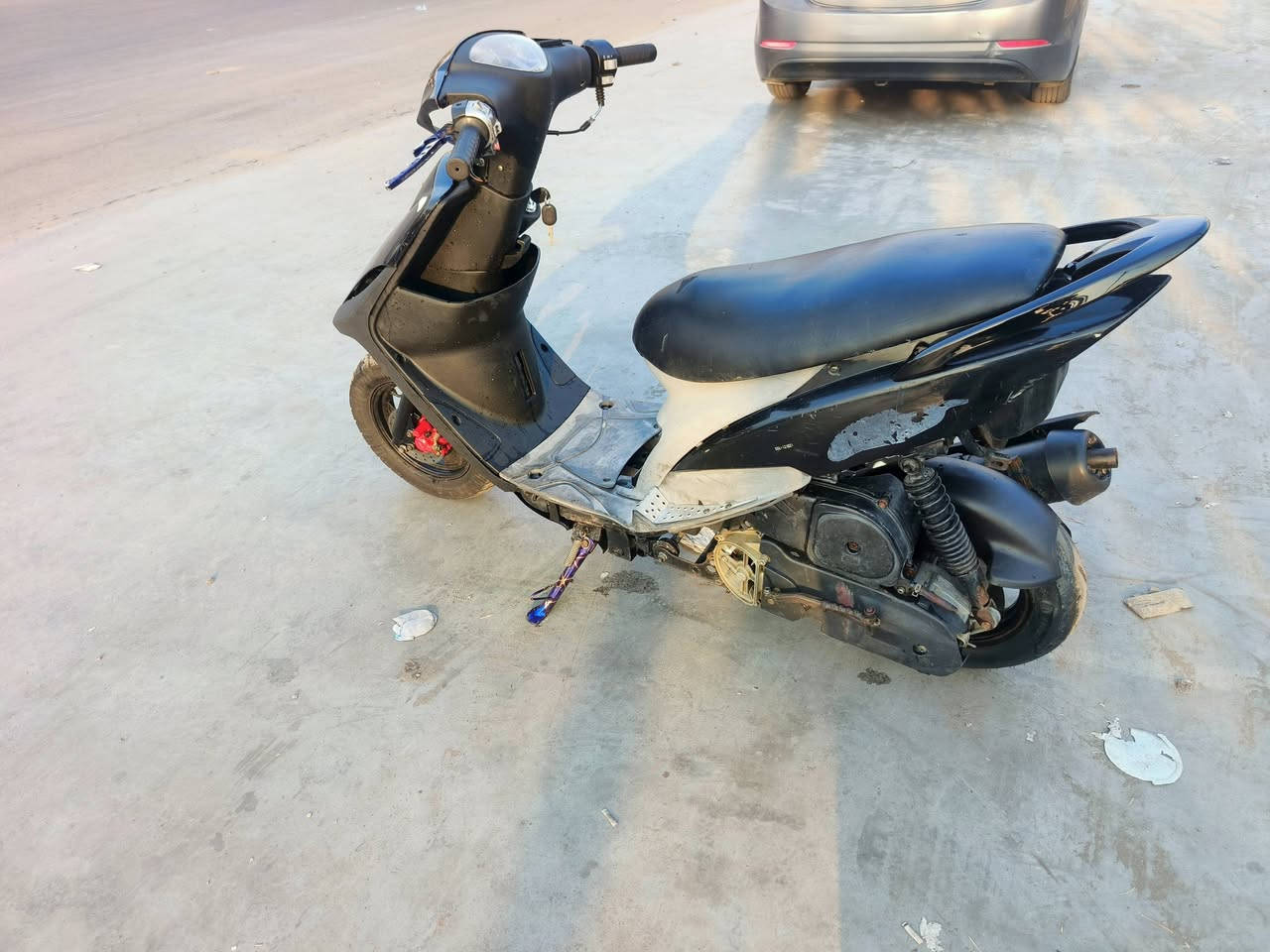 سلام عليكم ماكس عدله للبيع بيهه كفرات بلاد وبيهه تجاري دراجه نكره سلف وهندر مابيهه شي دراجه حلوه ومامفتوحه وبيهه يدات بريك تزويد وستاند صفح وكلوبات داخليات بنفسجي  بس كابريترهه شوي وصخ بس نكره بكل وكت شلعه معدل حلوه السعر 400مكاني بغداد حي اور رقمي ***********
