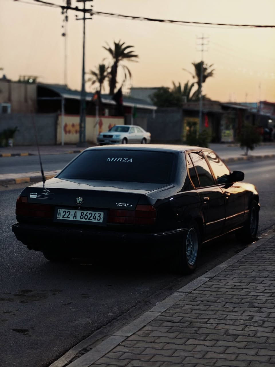 بي ام 735 • موديل ٩١ • فتحة سقف