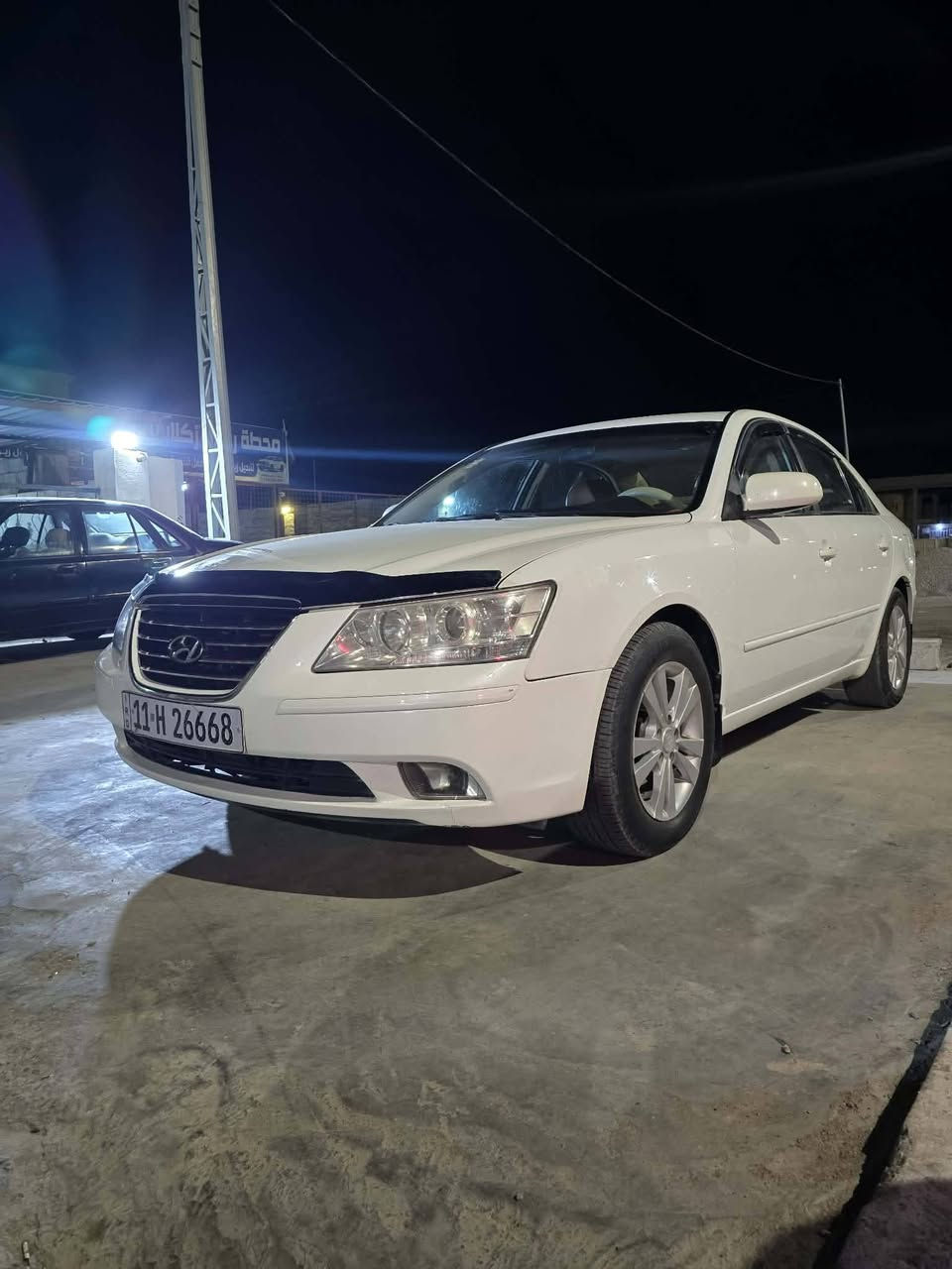 السلام وعليكم سوناته 2009 ورد امريكي 
مكينه 2400 بدون ضرر صبغ قطع ابيع حزام رقم بغداد مواصفات فول المتد سياره جاهزه بدون مصرف سعر 98 بيه مجال قليل عنوان ديالى بلدروز 
***********
