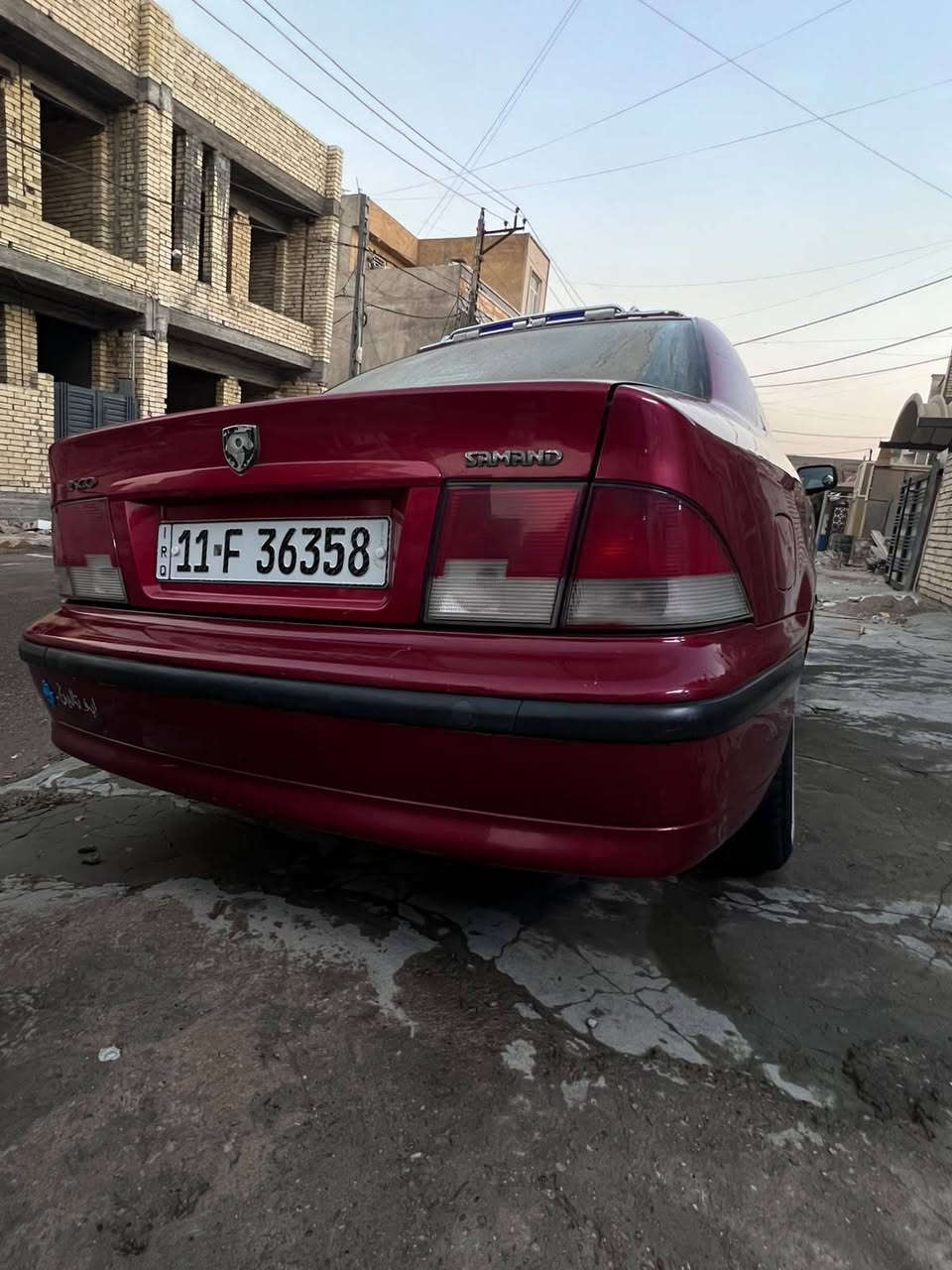 سلام عليكم سمند للبيع كير ومكينة جدد تبريد جديد صدر أمامي خلفي جديد تخم تايرات جدد سيارة لا ضربة ولا صبغ  بس بنيد مصبوغ موديل 2012 تحويل ثاني يوم بسمي عنوان بغداد الدورة السعر اتصل ***********
