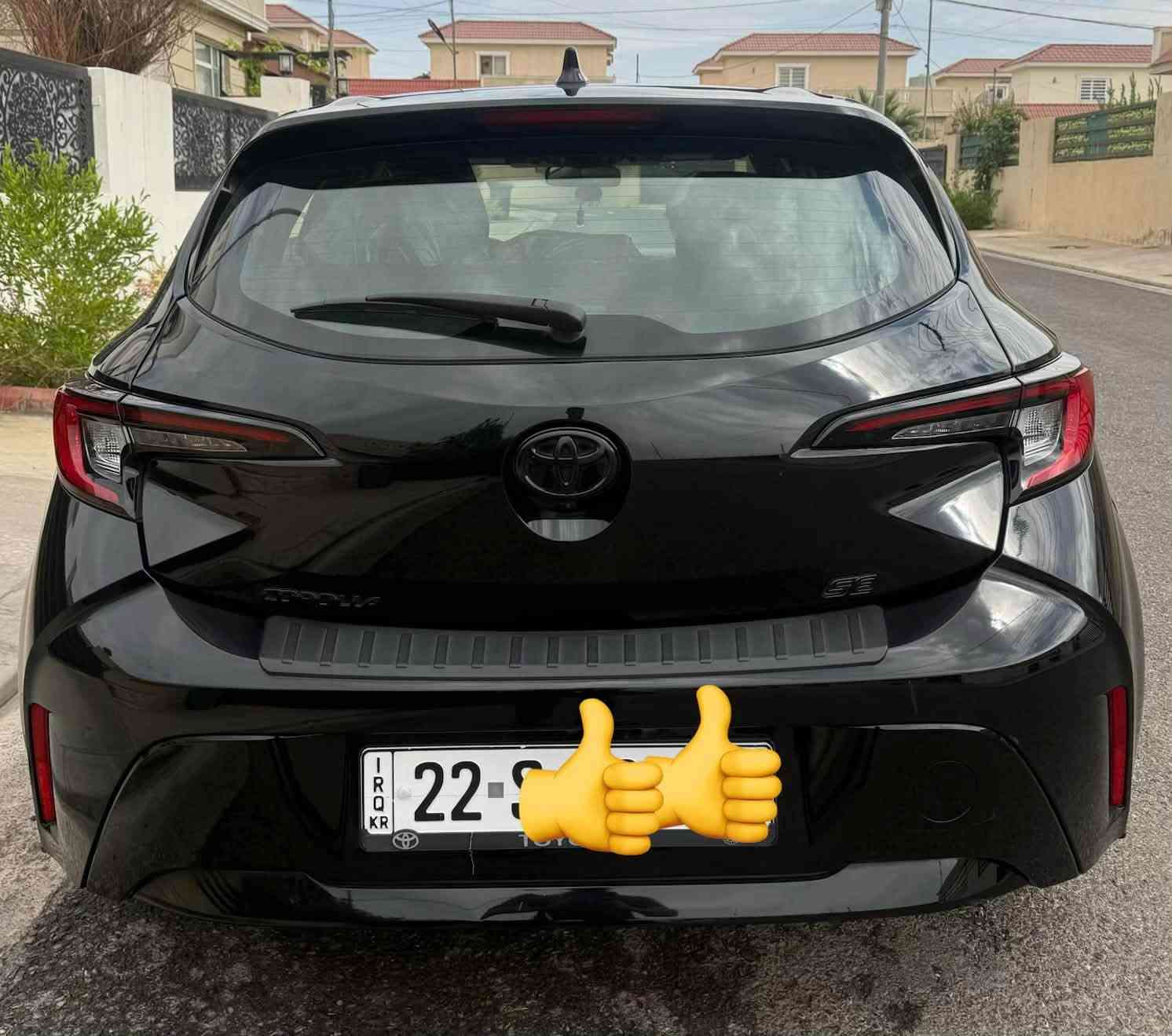 كورولا هاتشباك 2023 رقم اربيل 
وارد امريكي
محرك 4 سلندر 2000
 الضرر قطعة واحدة صبغ 
المواصفات se 
سبورت
بصمة 
تحكم ستيرن
رادار جانبي 
كامرة 
ماشيه 64000 KM
الموقع اربيل
السعر 138 وبيها مجال 
***********
