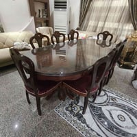 طاولة ملكي • زان • ٨كراسي