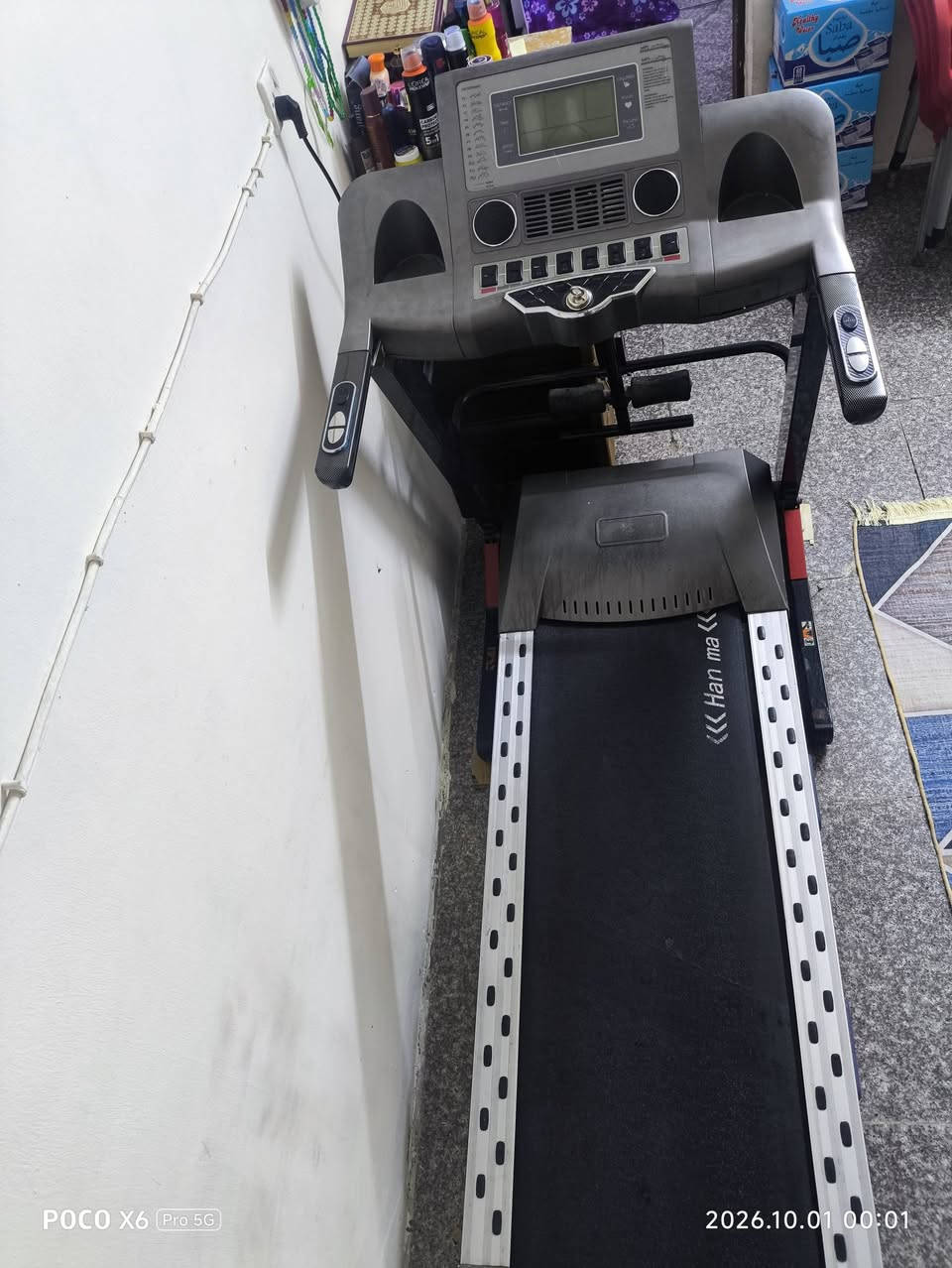 سلام عليكم جهاز جري حجم كبير للبيع سعر 300 الف شراي يتصل عليه فقط بغداد عنواني بغداد الشعب وهذا رقمي ***********

نص مكتوب في الصور:
- POCO X6 Pro 5G 2026.10.01 00:01
