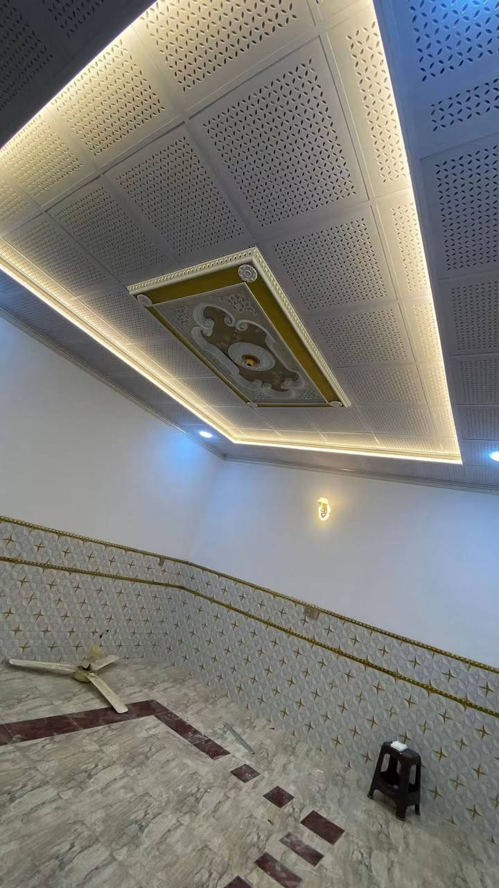 سقف ثانوي 💥***********
((چوي + برغي + بسمار + سلكون + صمغ سبراي +سيم ))
عمل ليزر 💥
سقف عدل 1500 متر مع شد كلوبات 
سقف دبل 2500 مع شد كلوبات وبنلات
