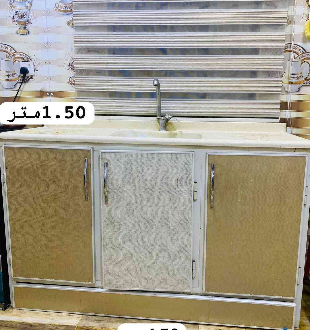كاونتر ٢.٥م • سنك ١.٥م • مرمر