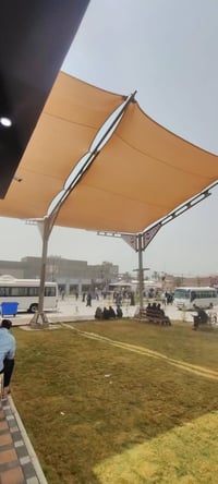 شراع ظلي صنع في تركيا 🇹🇷  (صديق البيئة )ضمان 3 سنوات الاصلي للضمان عنو...