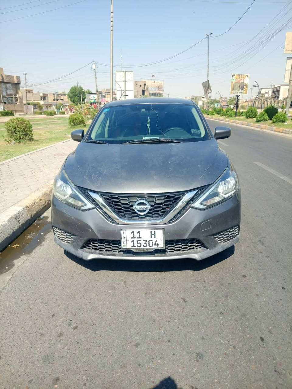 نيسان سنترا 2018 وارد امريكي 
حادثه جاملغ البابتين ماشيه 160 الف 
سعره 95 بيه مجال
***********
