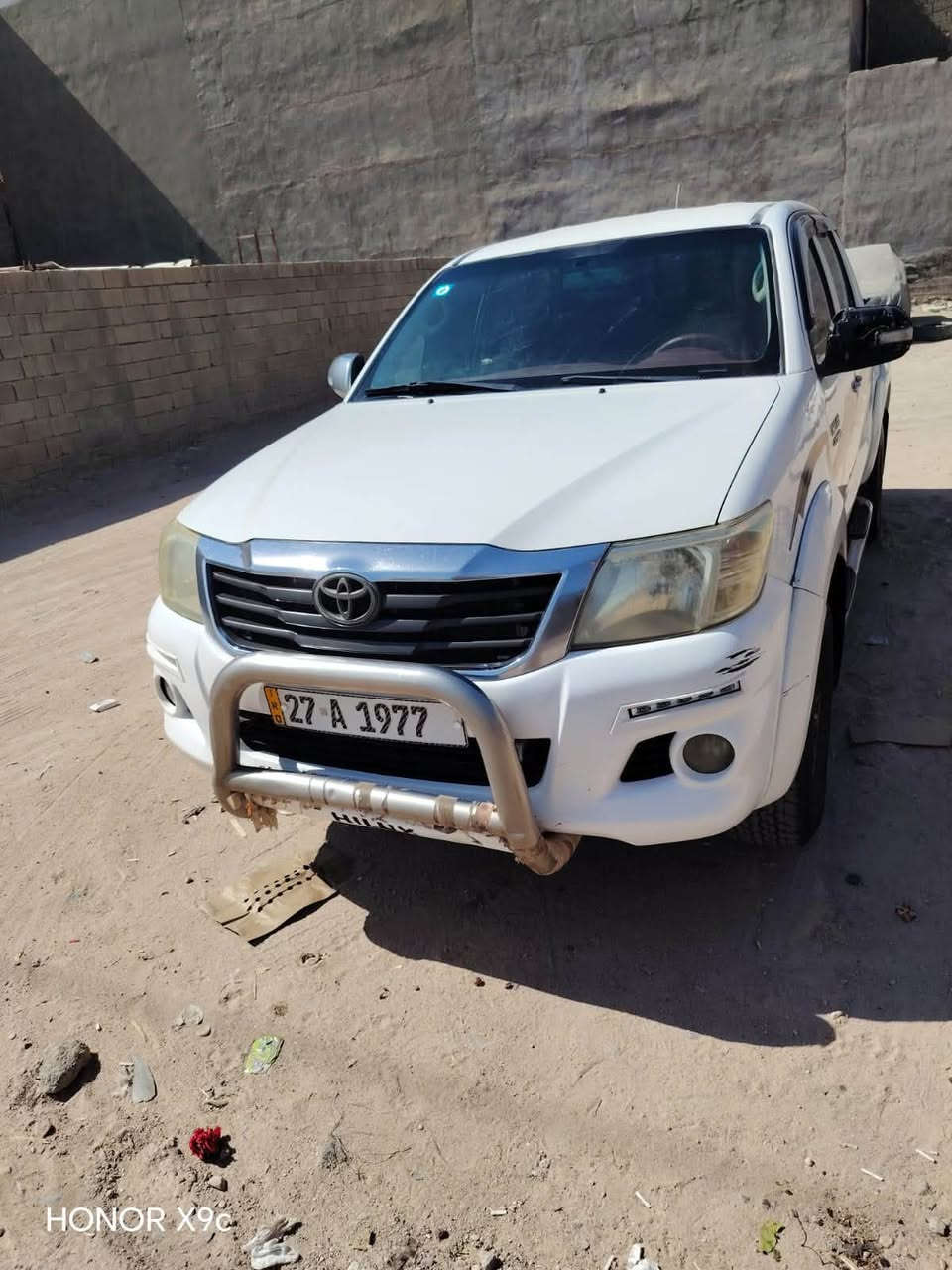 موديل 2013 كفاله ما عدى المدى ضربة  المدكر الخلفي مجفته بدون قص السيارة تبريد جاهز رقم جديد ذي قار 
العنوان البصرة ***********

نص مكتوب في الصور:
- HONOR X9c