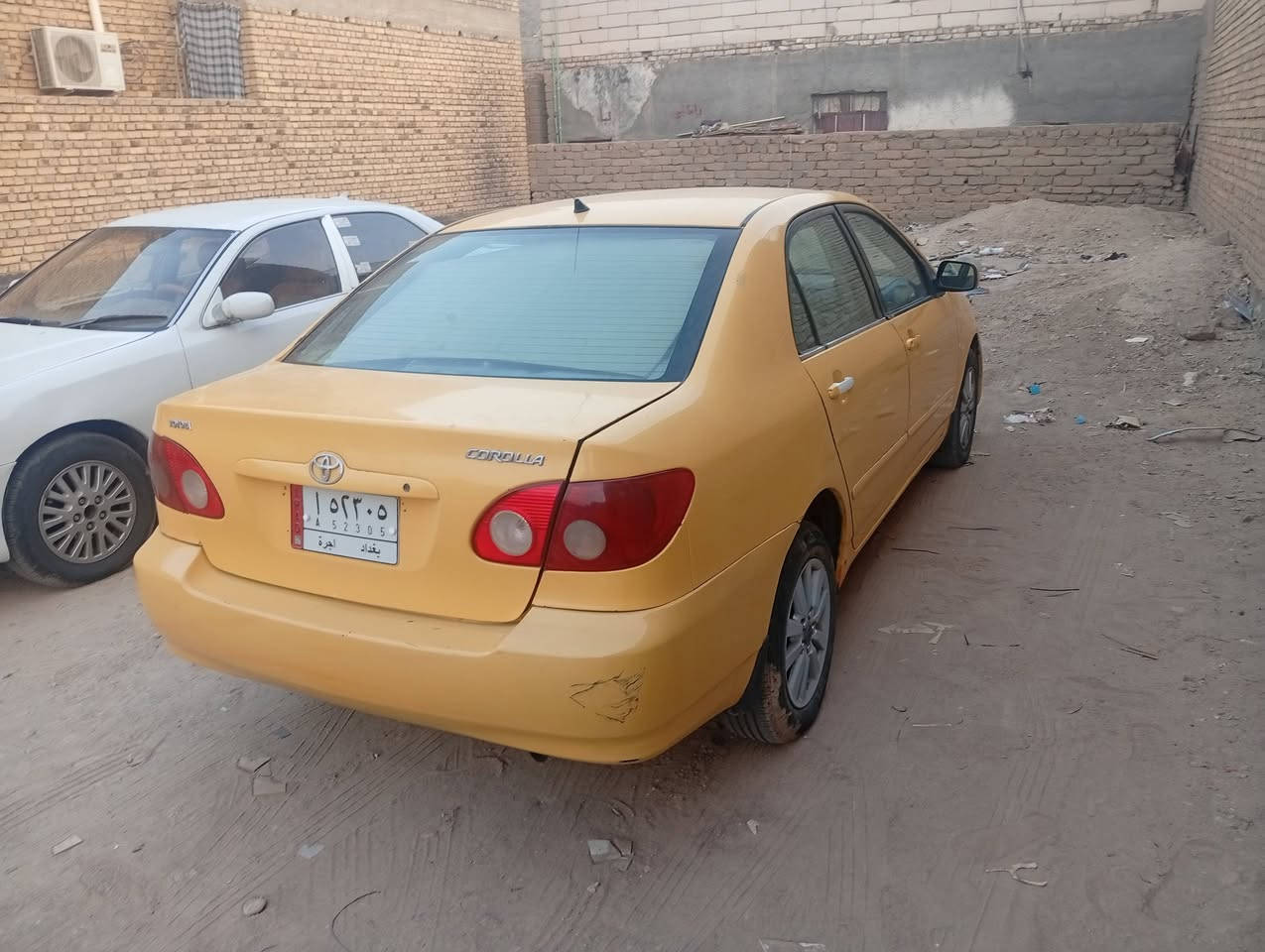 سياره كورلا 2007 مكفوله من العيب الشرعي رقم بغداد بسمي كير مكينه حداديه كلها جديد وتبريد  السعر70وبيه مجال قليل 
رقم ***********
