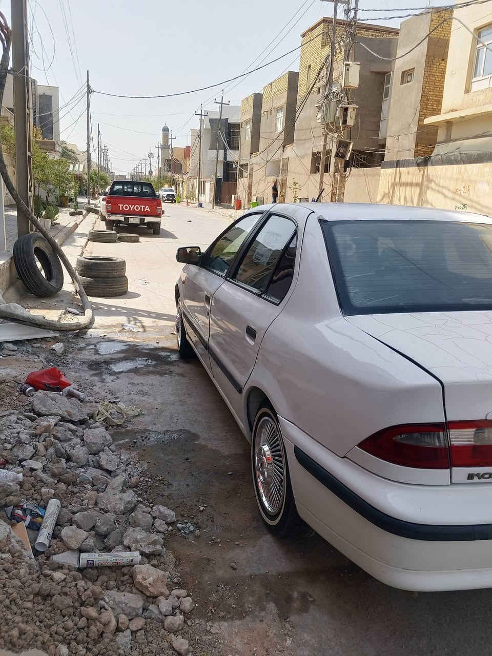 سمند موديل 12نضافه فول مكينه وكير وتبريد شرط كفاله كلها سياره فقط صبغ بجاملغ خلف سائق باقي كله كفاله سياره شرط نضافه
سعرها 45 وبيها مجال 
مكان سياره الحمزه شرقي 
‏‪***********‬‏
‏‪***********‬‏
