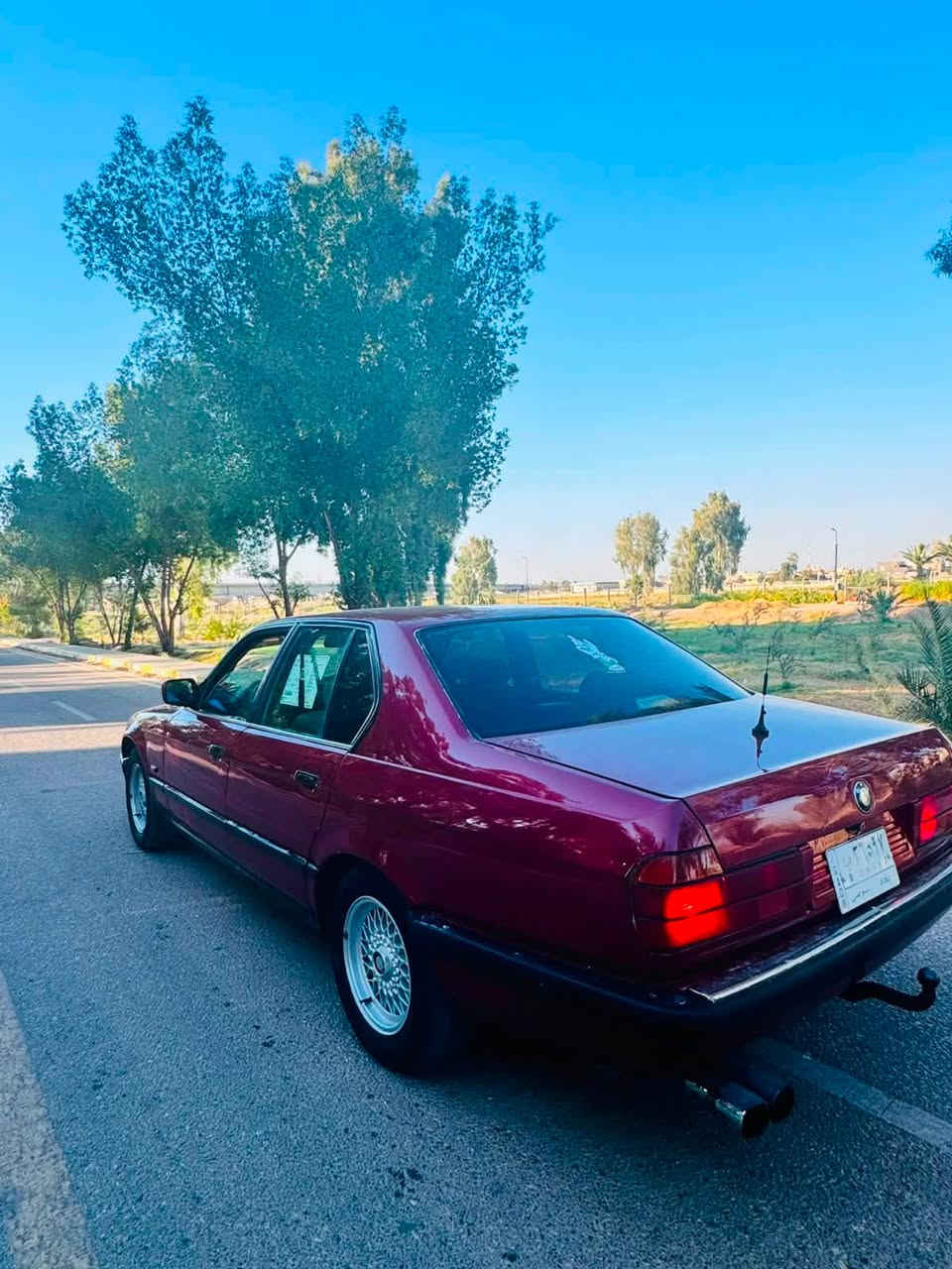 شعندك مراوس راسلني واتساب
بي ام موديل 1992  

صبغ عام للجمالية 

حجم 735

صدر امامي خلفي جديد 

تخم تاير 

غرفتها نضيفه

رقم بغداد شرط التحويل 

تبريد فقط كمبريسر

الكير و المحرك شرط كير اوتماتيك 

كشنات جلد

فتحة

كشنات تدفئة

كهربائيات كلها شغالة 

السياره جاهزه 👍🏻

مكاني بابل مسيب

***********
