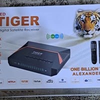 ستلايت تايجر ون بليون V2 للبيع كامل الملحقات ولم تفعل  التطبيقات سيرفر...