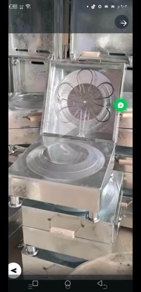 تنور كهربائي دبل هيتر مع الملحقات مخبازة منضم واير وحجرات 💞 تنور غازي عدنا احجام مختلفه وعدنا شكل بواري وعدنا تصميم نار بريمز مع الملحقات والتوصيل مجاني 💞 راسلوني خاص وتدللون 💞💞💞

نص مكتوب في الصور:
- استكشف أتابعه لك LIVE