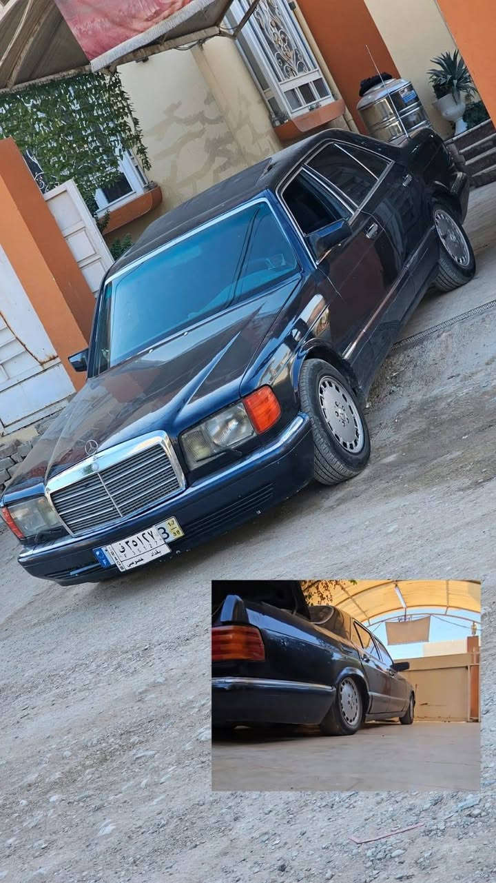سلام عليكم
مرسيدس رئاسي موديل ١٩٩٢
مفولة مواصفات
بلادية مكينة وكير ( عنكبوت )
شلعة ومعدل تخبل
رقم بغداد تحويل مباشر
مصبوغة عام جمالية مكفولة من الضربه
معروضة ب 52$ 
*********** للأستفسار اكثر
