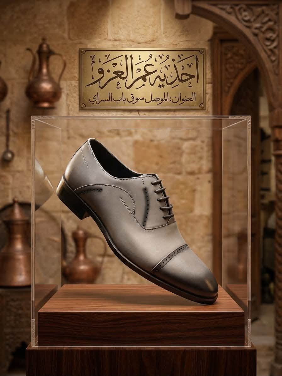 احذيه عمر العزو 
وصول بضاعه جديده 🆕
حذاء جلد طبيعي ✔️
داخل خارج جلد ✔️
متوفر الوان وقياسات ✔️
يوجد توصيل داخل الموصل 
للتواصل الخاص مفتوح 
‭***********‬
العنوان الموصل الجانب الأيمن 
سوق باب السراي فرع الاحذيه 
زورونا ✔️✔️✔️✔️
#الموصل #احذيه #ماركات #لايك #مشاهدات #الموصل #احذيه #باب #السراي

