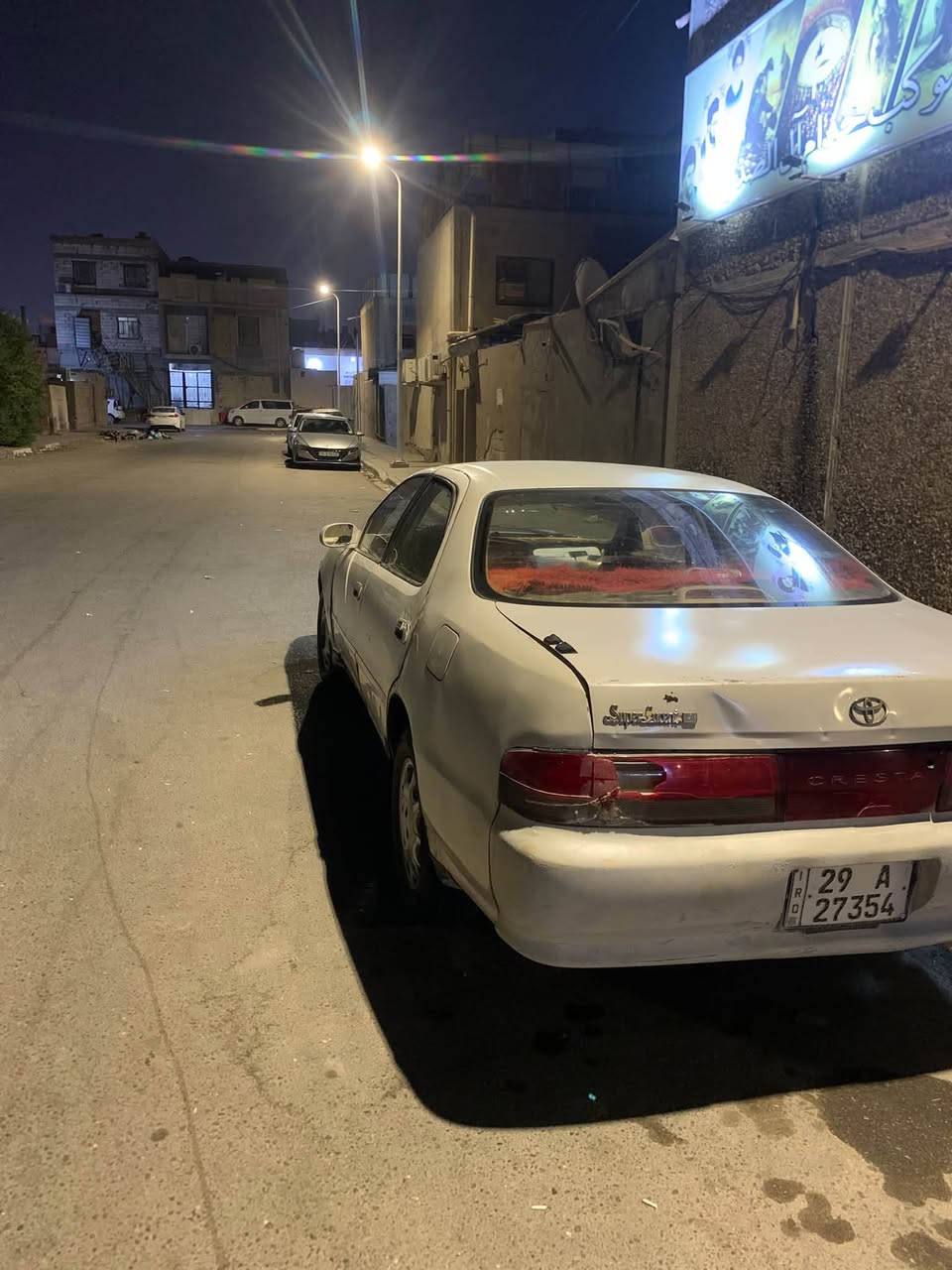كرسته • حادث • مكينة جديدة