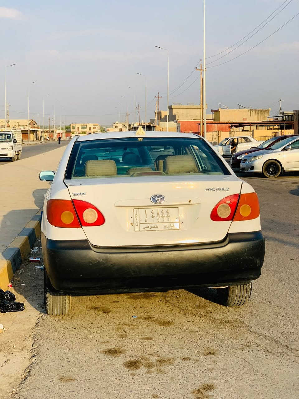 السلام عليكم

للبيع بسعر مناسب جدآ($60)وبيها مجال

كورلا نحله موديل 2005

محرك 1800شرط

گير شرط 

صدر جديد ماتسمعلها دگه 

 مصبوغه حزام للجماليه بدون دواخل شرط

السعر 60وبيها مجال 

المكان صلاح الدين بيجي  

للاستفسار الاتصال

 ***********

***********
