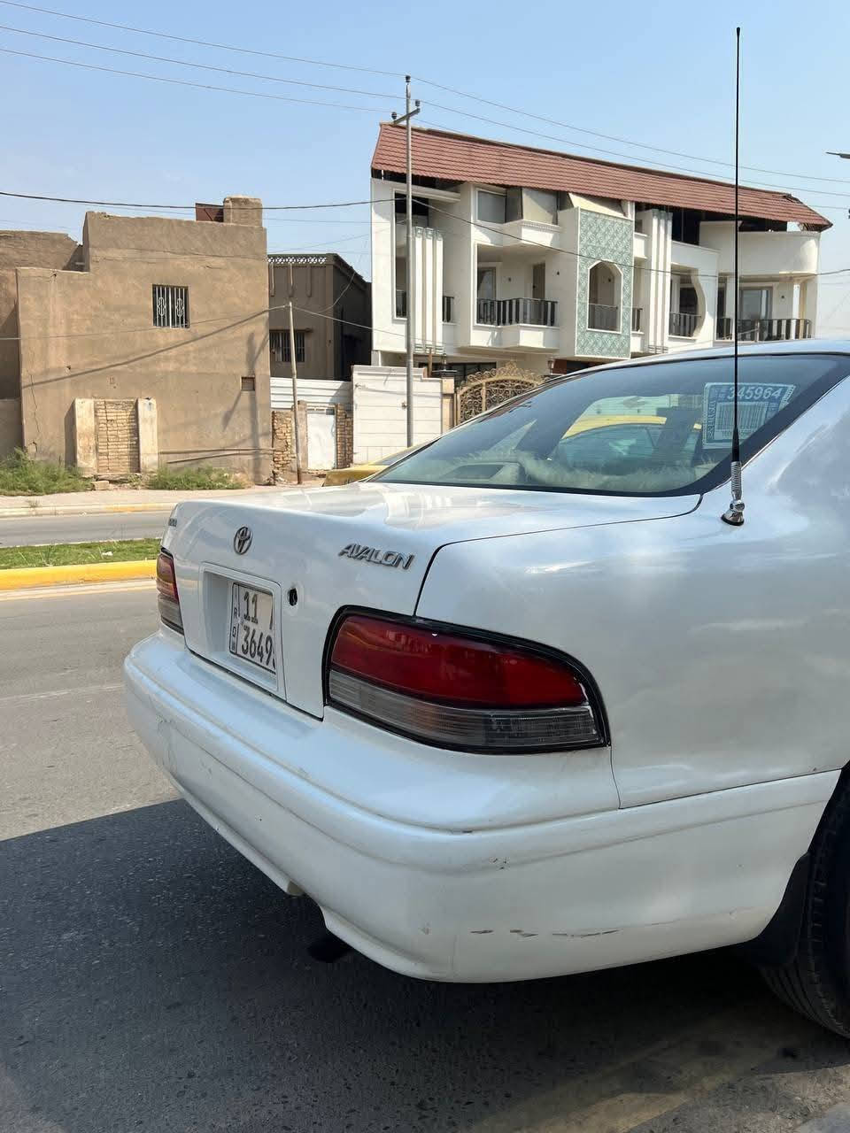 تويوتا. افلون.  موديل. 97.
رقم بغداد. انكليزي.  تحويل مباشر. 

كير. ومحرك حاويه. 6.سلندر. تدفئه تبريد. ثلج. 

تخم تاير نضيف حداديه نضيفه.كهربائيات كله شغال. 

فتحه. سقف. مكفوله من الضربه. القويه. والعيب الشرعي.  

السعر. 43.  العنوان كربلاء طويريج. ***********
