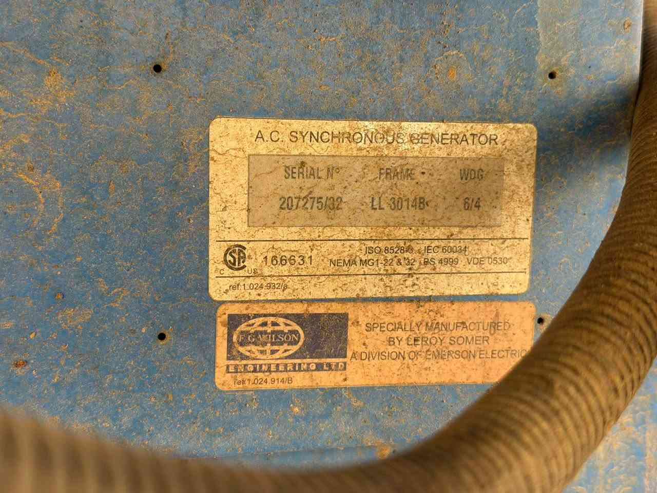 بركنز • ١٢٥kva • تانكي ٥٠٠٠ل