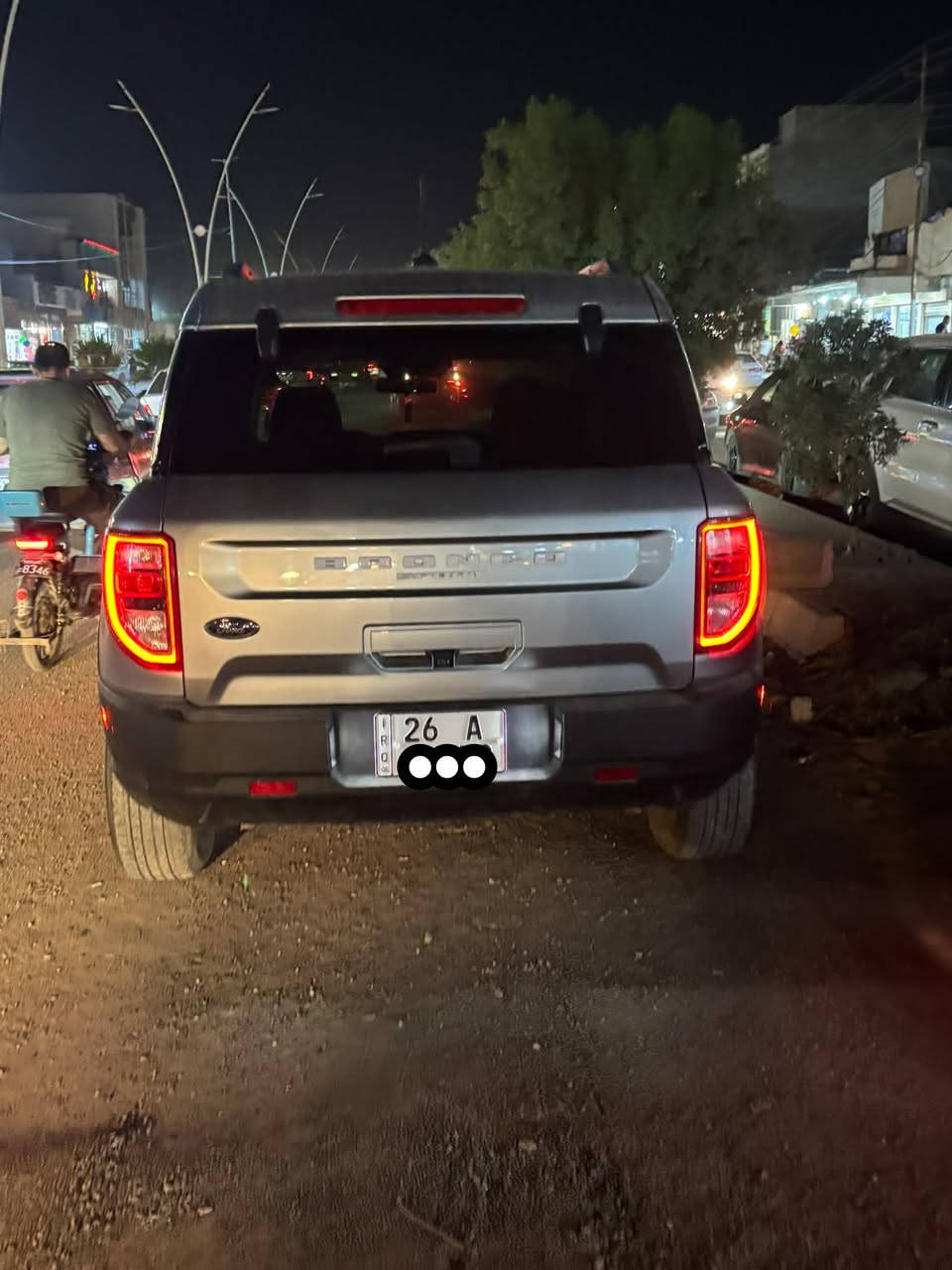 فورد برنكو 2023سبورت
ماشيه 22الف 
بدون صبغ فقط بارد بسيط بالبنيد بدون دواخل 
فول مواصفات 
رقم صلاح الدين دولي تحويل مباشر 
بدون نقص مكينه كير تبريد تخم تاير كله شركه 
السعر 160 وبي مجال. بيع او مراوس حسب القناعه 
مكاني سامراء ***********
