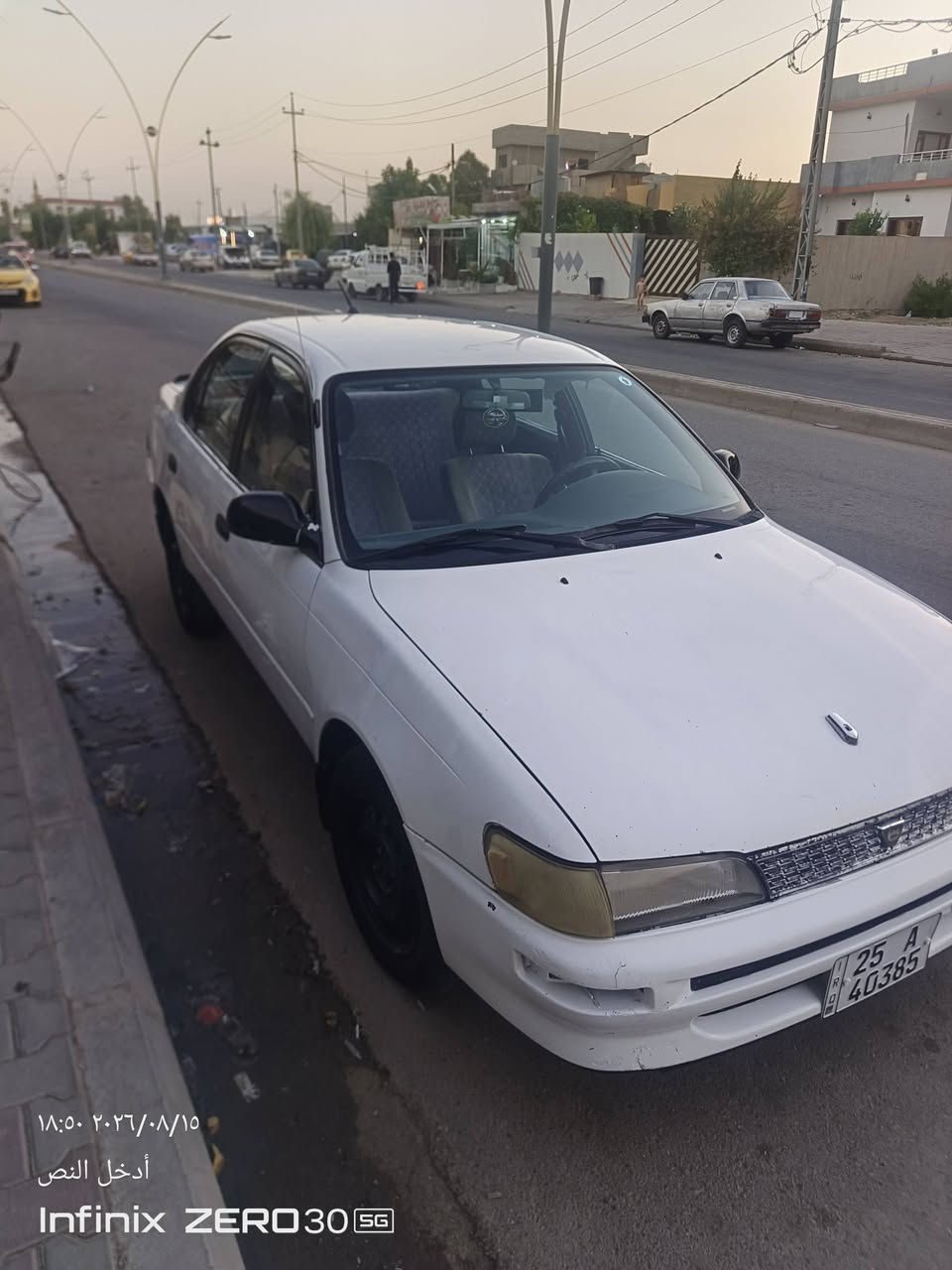 كورولا 94 اوتوماتيك دفتر بنزين سياره اي عيب ما بيها شرط النظافه السعر 55.    ***********
