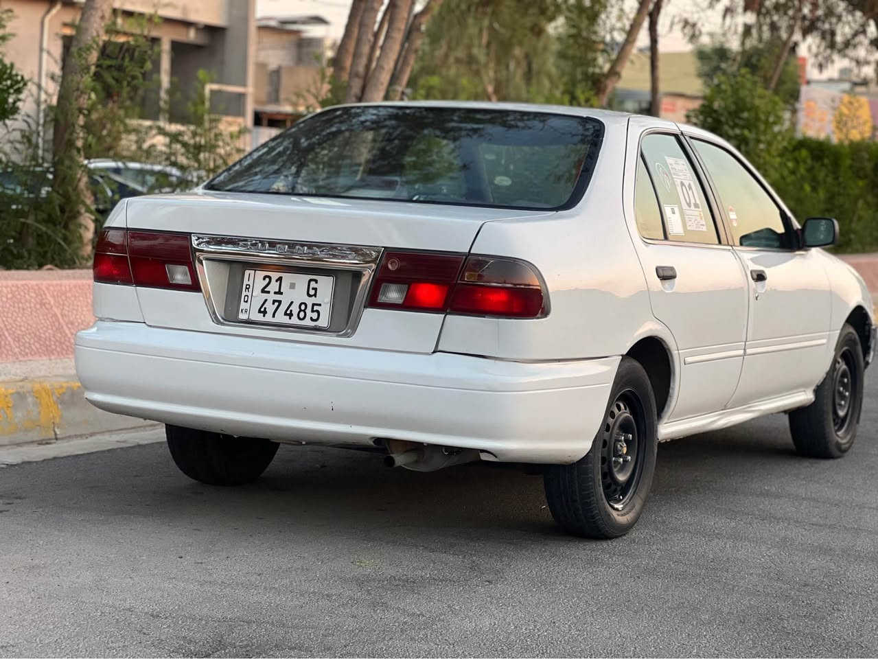 نیسان صني مودیل 1997 
رقم شیمالی رقم سلیمانيە رقم جدید 
تبرید 
٤ جامات کارباي
مکان سیارە داخل کرکوک 

*********** كركوك, العراق
