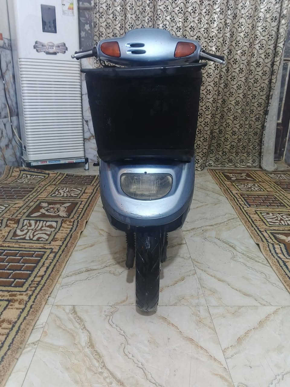 يا الله سلام عليكم شباب منغولي للبيع دراجه اخت الجديده  لا يت شاير هورن دشبول عداد سرعه عداد بانزين قفل جنطه قفل ستيرن كله شغال مكفوله من كلشي نكره سلف الي يريده بخدمته 600وبيه مجال مكان كربلاء حي نضال يم المستوصف بضبط ***********
